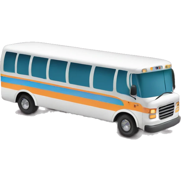 Party bus emoji