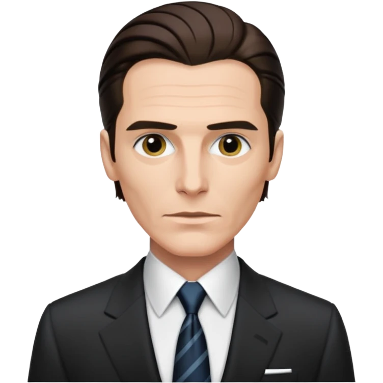 Патрик бейтман из фильма американский психопат emoji