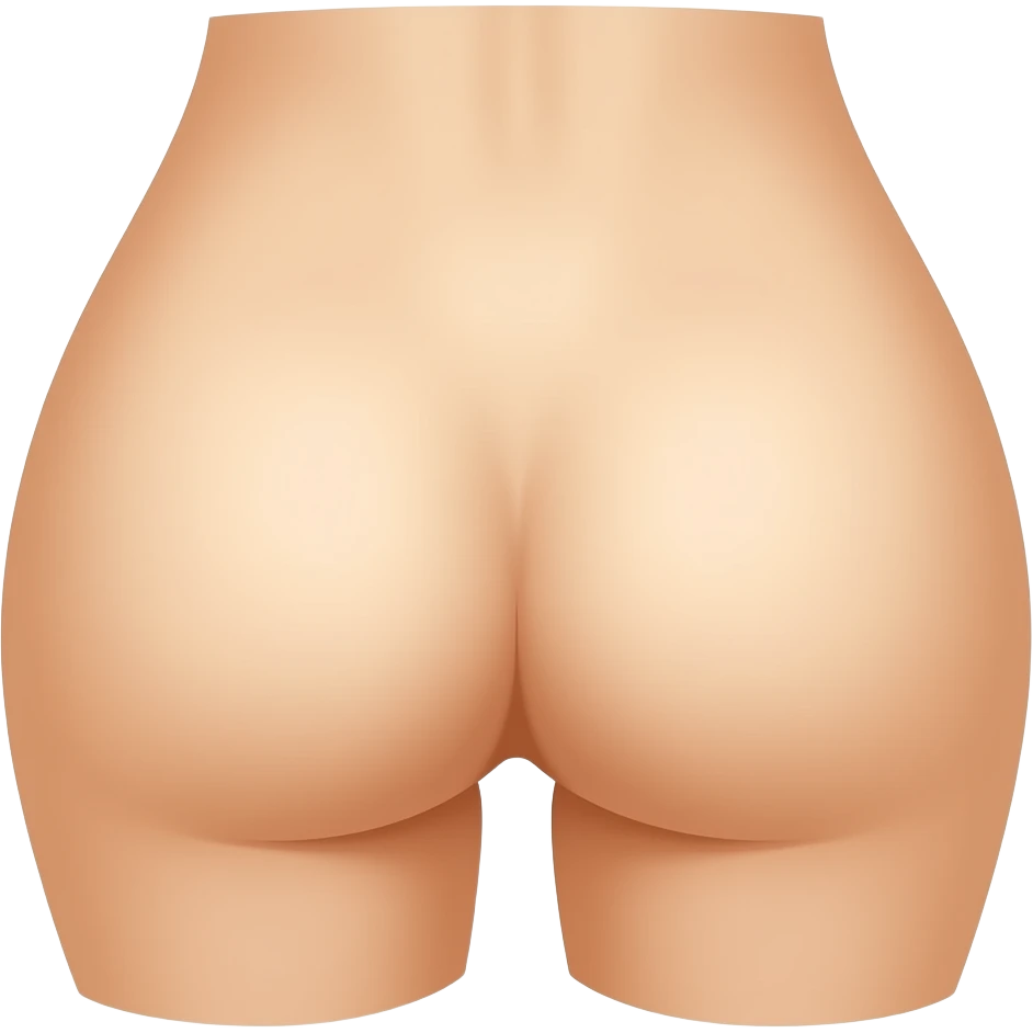 Naked anus emoji