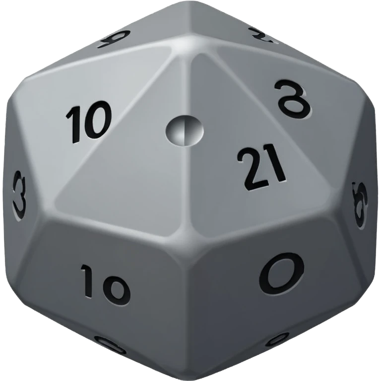roll a d20 emoji