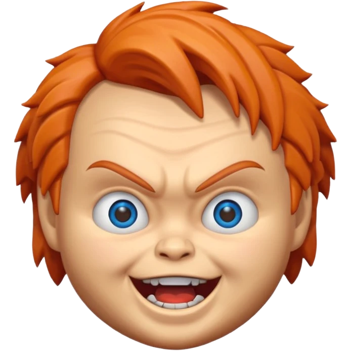 Un emojin de chuky emoji