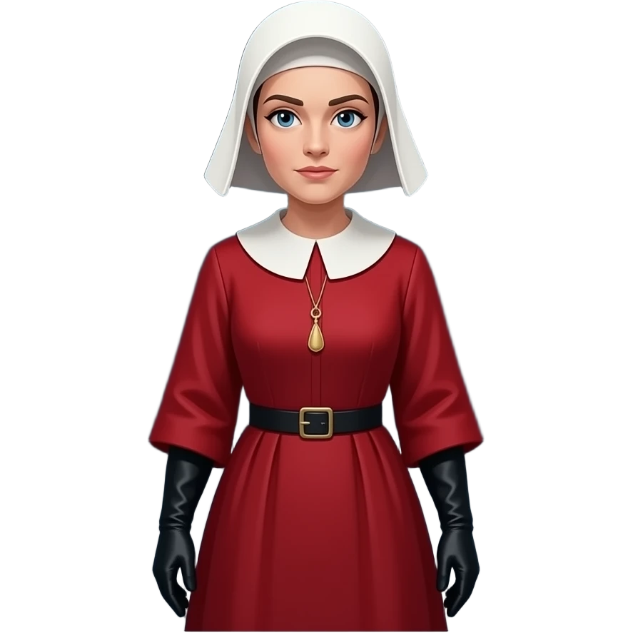 A handmaid from A Handmaid's Tale emoji