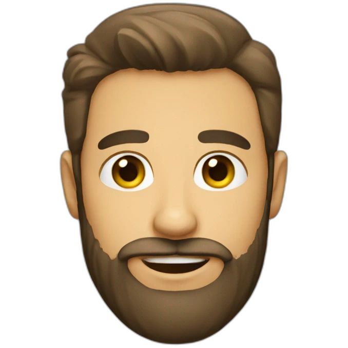 A guy with beard  emoji