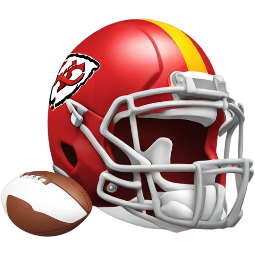 Chiefs football deflated  emoji