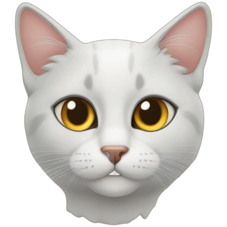 Göz fırlayan kedi emoji