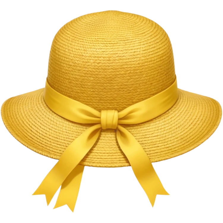 summer-themed emoji of a summer hat emoji