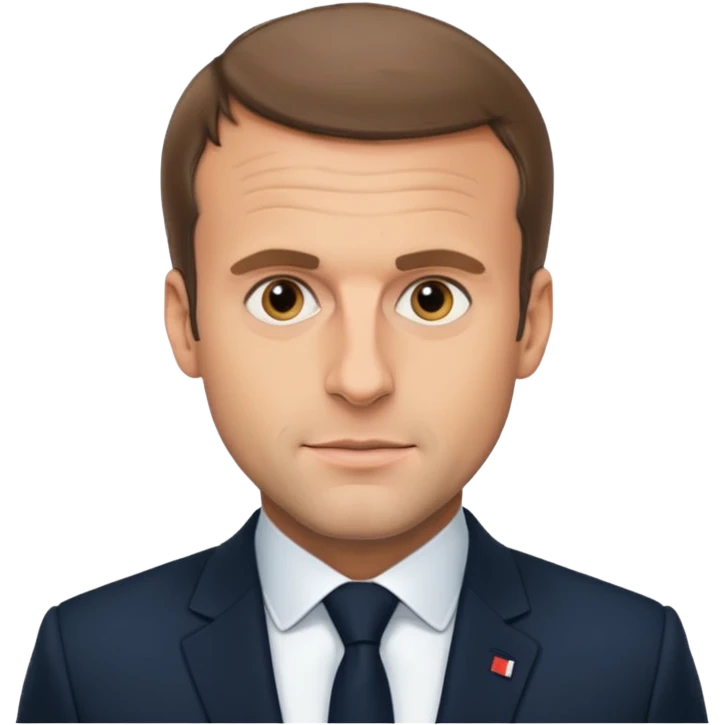 Emmanuel Macron emoji