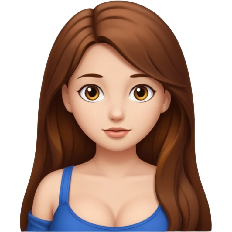 girl with big naked breasts emoji