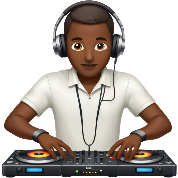 emoji moreno Dj salsa emoji