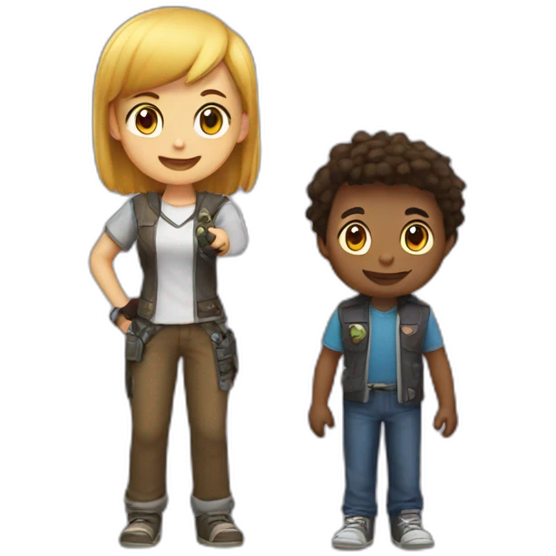 videogames and kids emoji