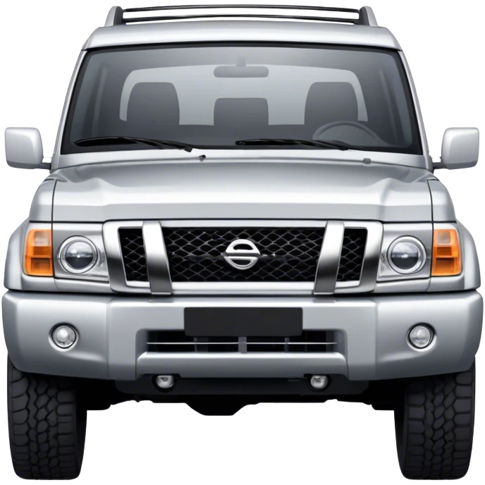 Nissan Patrol - Nissan (Model Year: 2022) (Iconic colour: Silver) emoji