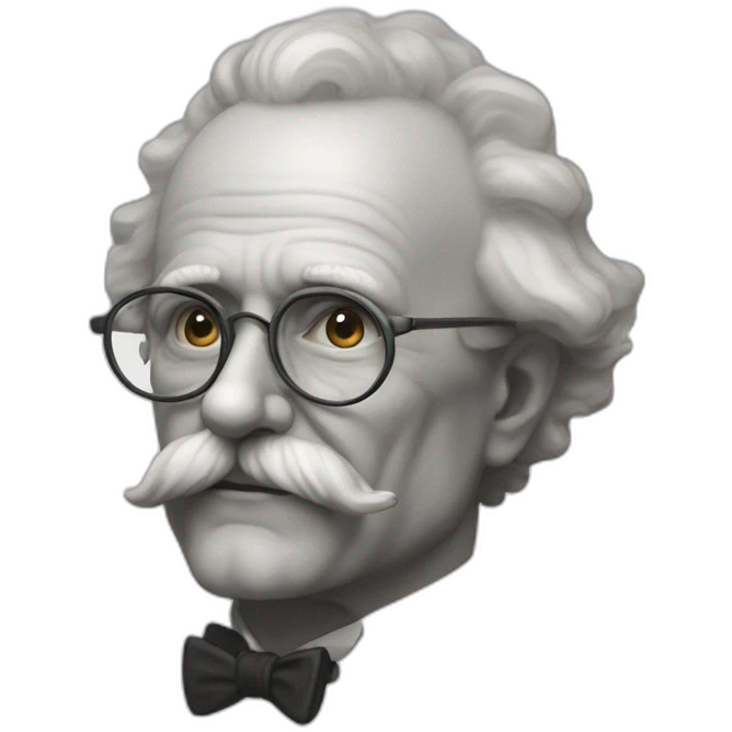 Albert enstein qui utilise le cercle trigonométrique emoji