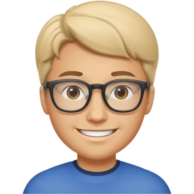 Glasses-Wearing Heroe emoji