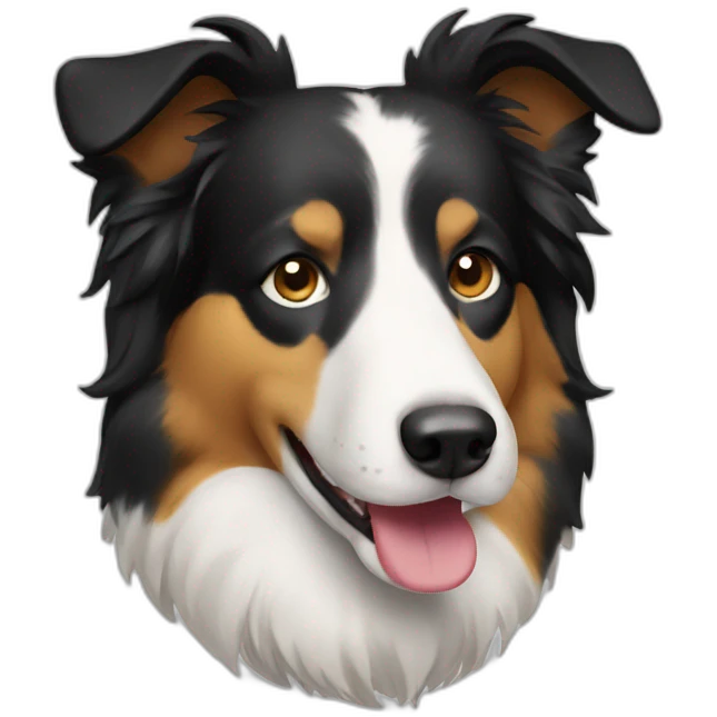 Collie emoji