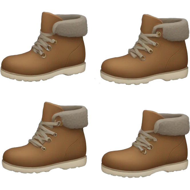 cozy footwear emoji
