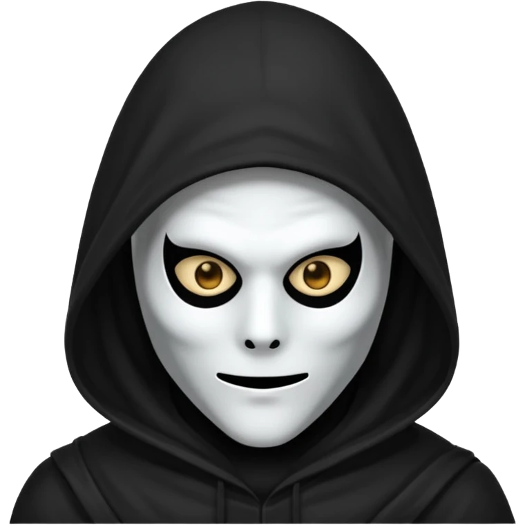 Ghost face emoji