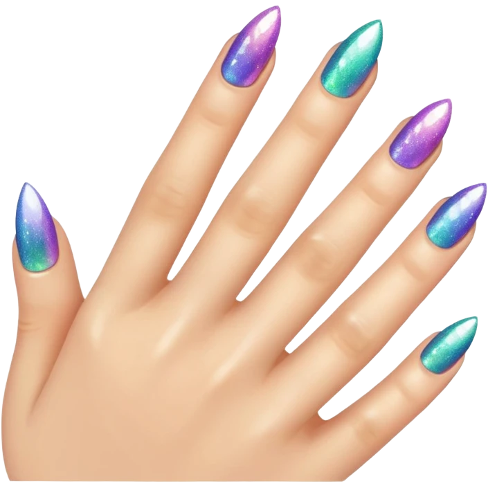 Nail inspo emoji