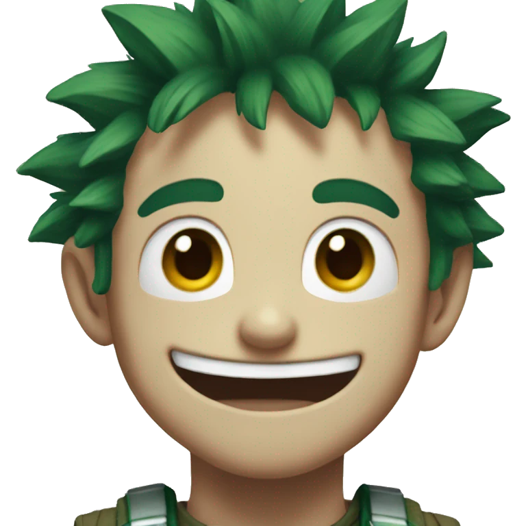 Happy Deku emoji
