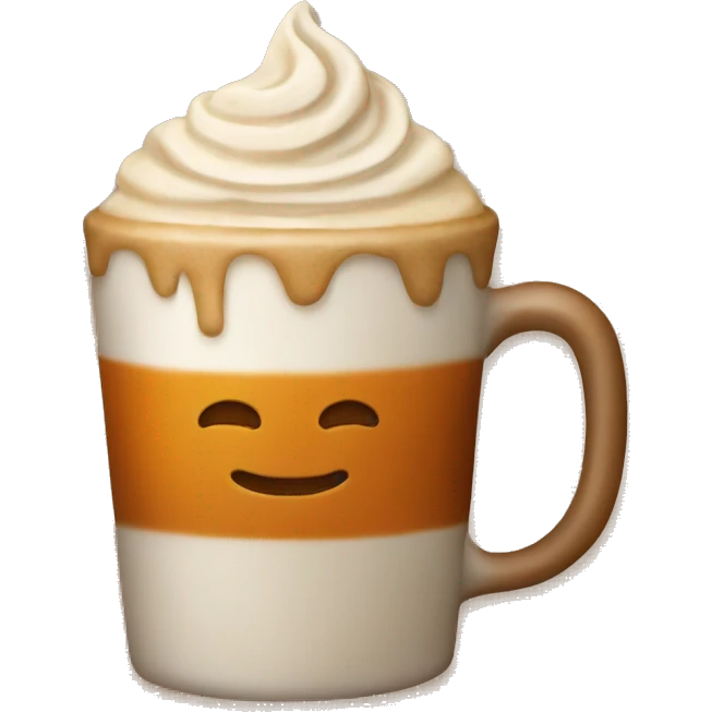 pumpkin spice latte emoji