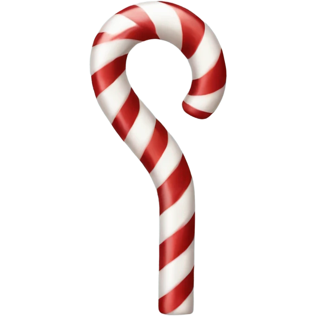 candy cane emoji