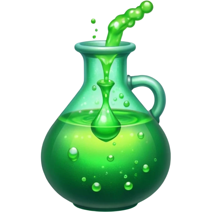 glitter toxic potion
 emoji