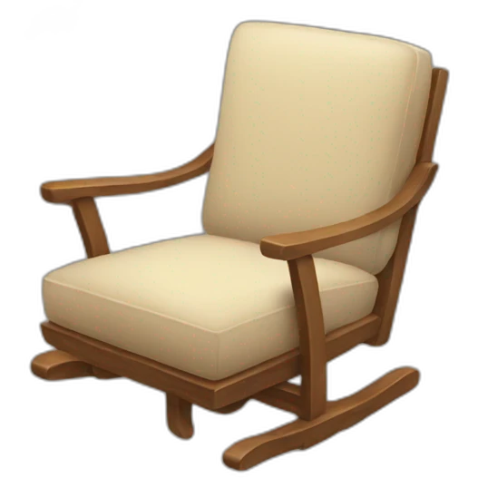Flying chair  emoji