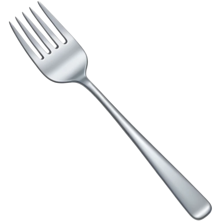 one fork emoji