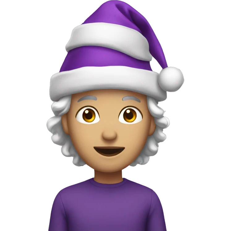 Purple Christmas  emoji