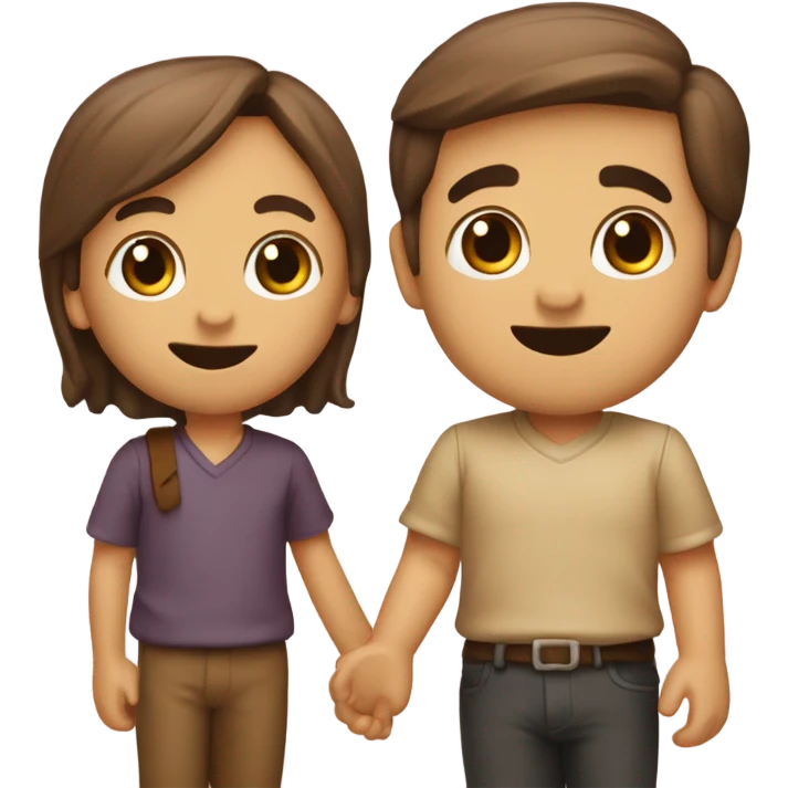 2 cubos de caramelo juntos castanho claro emoji