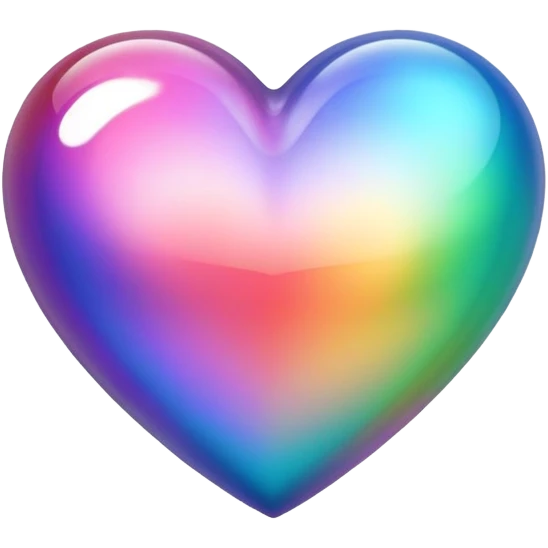chromatic heart emoji