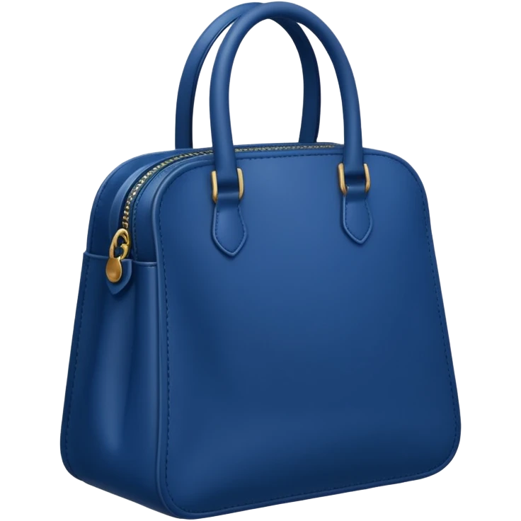 deep Prussian blue bag emoji