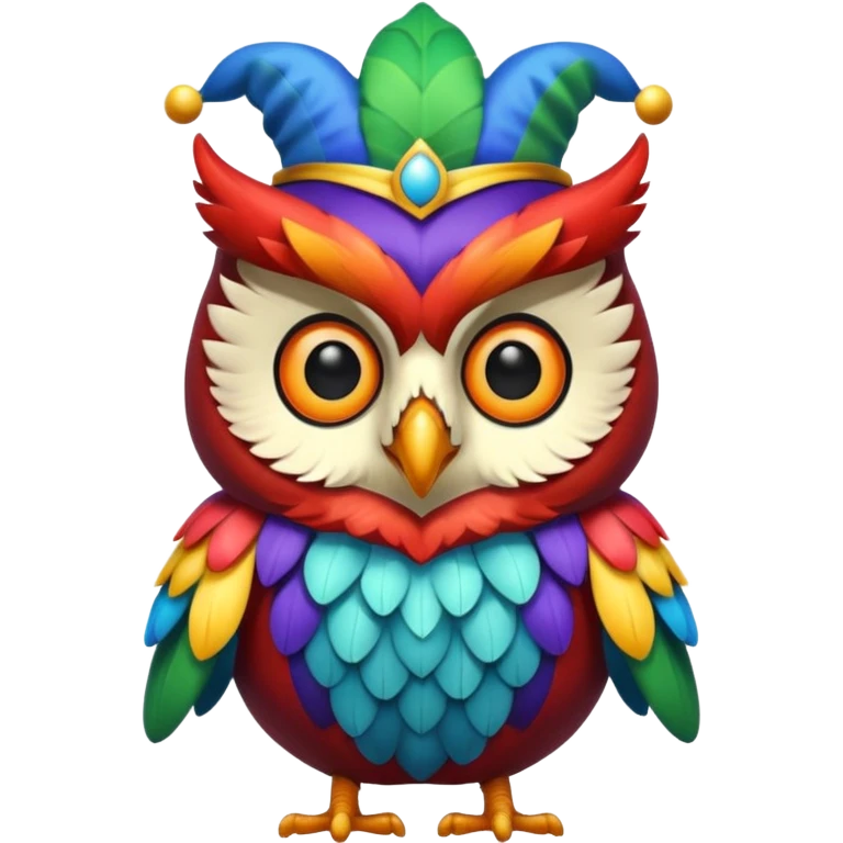 Jester Owl
 emoji