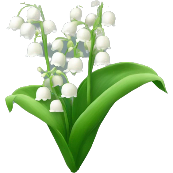 Lilies of the valley  emoji