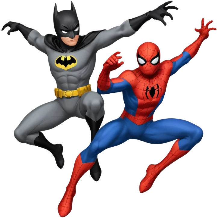 ازدواج بتمن و اسپایدرمن emoji