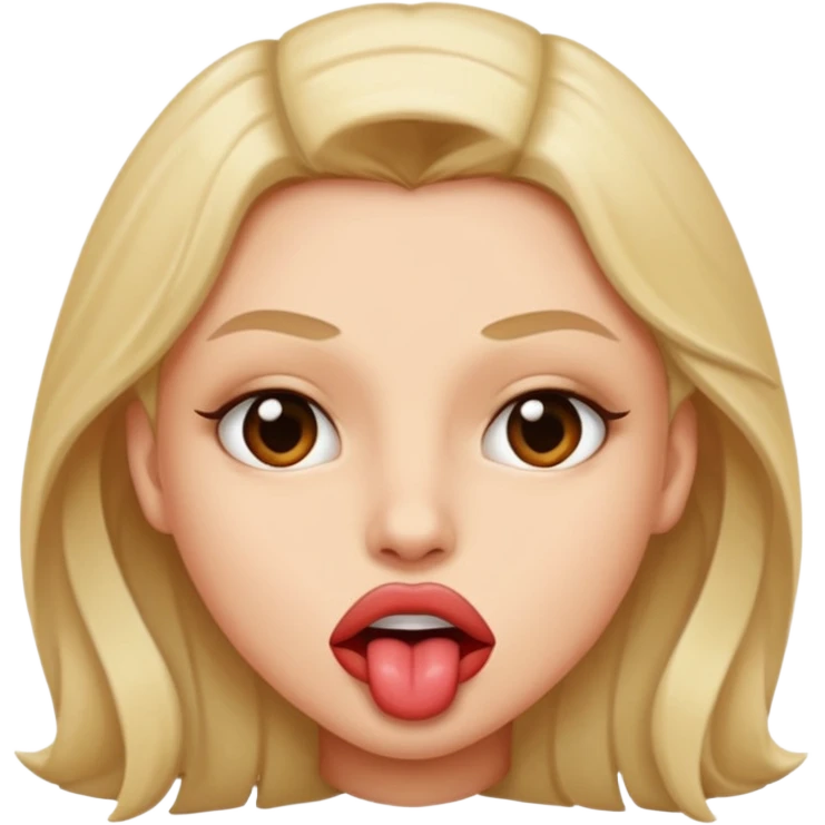 Sexual biting lip emoji emoji