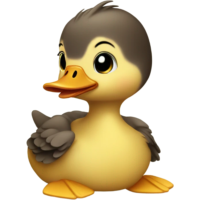 A cute duckling  emoji