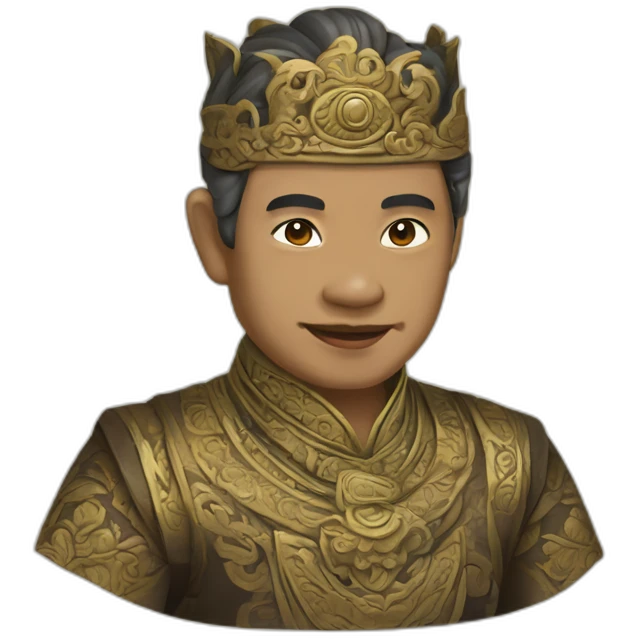 Javanese with blangkon emoji