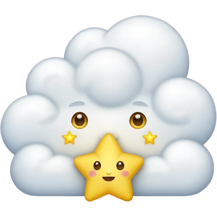 web hosting beginner plan, cloud with a star emoji