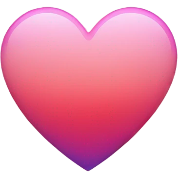 gradient heart emoji