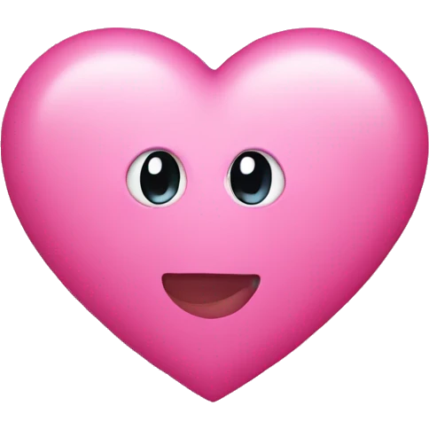 pink heart emoji