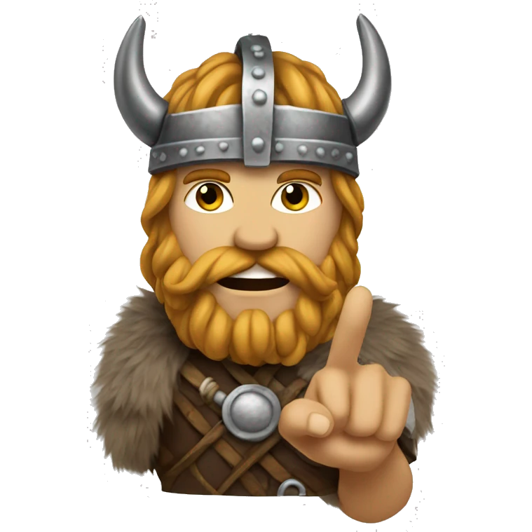 Viking shaka emoji