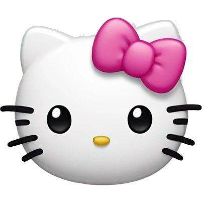 Hello kitty emoji