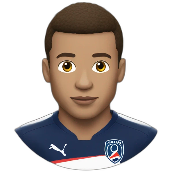 Macron sur Mbappé emoji
