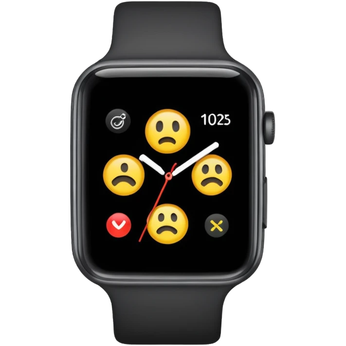 old digital watch emoji