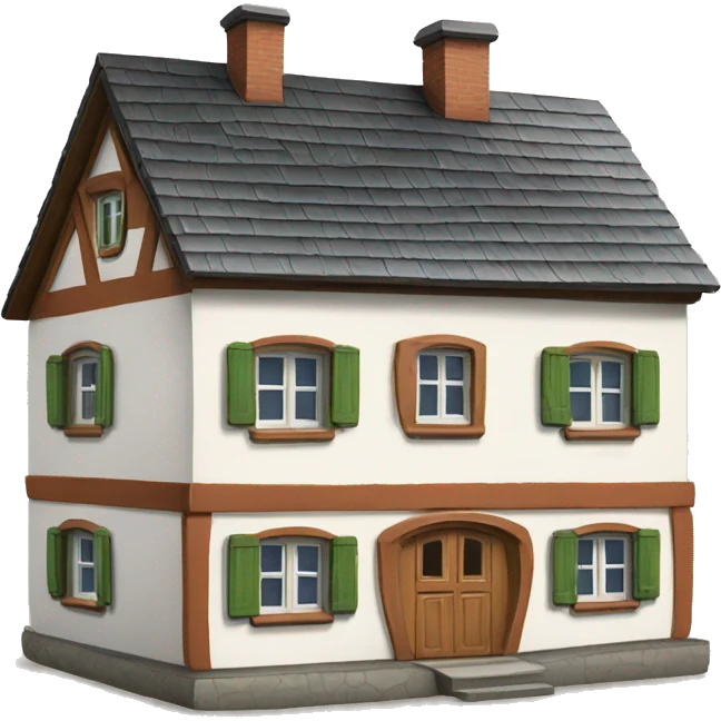 Small german house emoji