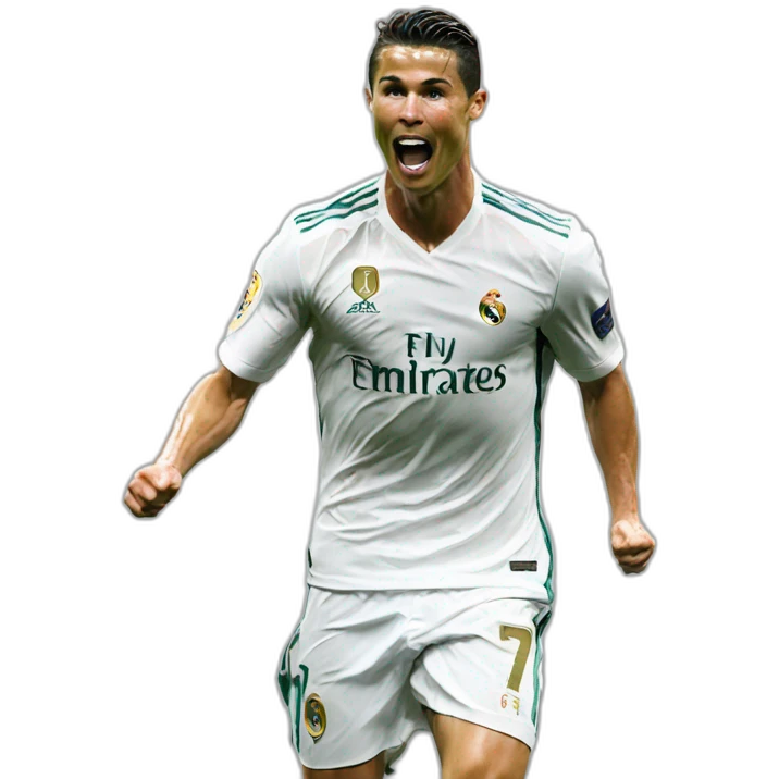 Cristiano Ronaldo célébration emoji