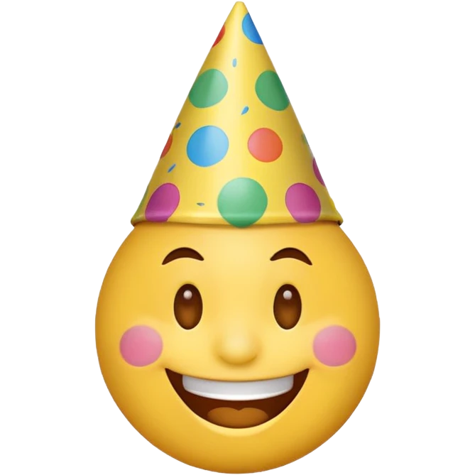 Crazy birthday emoji face  emoji