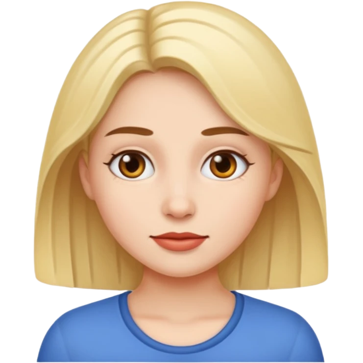Emily from the Emily in Paris TV show emoji