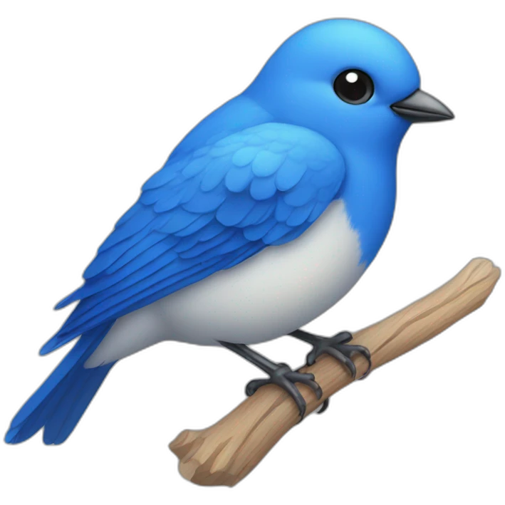 blue bird emoji