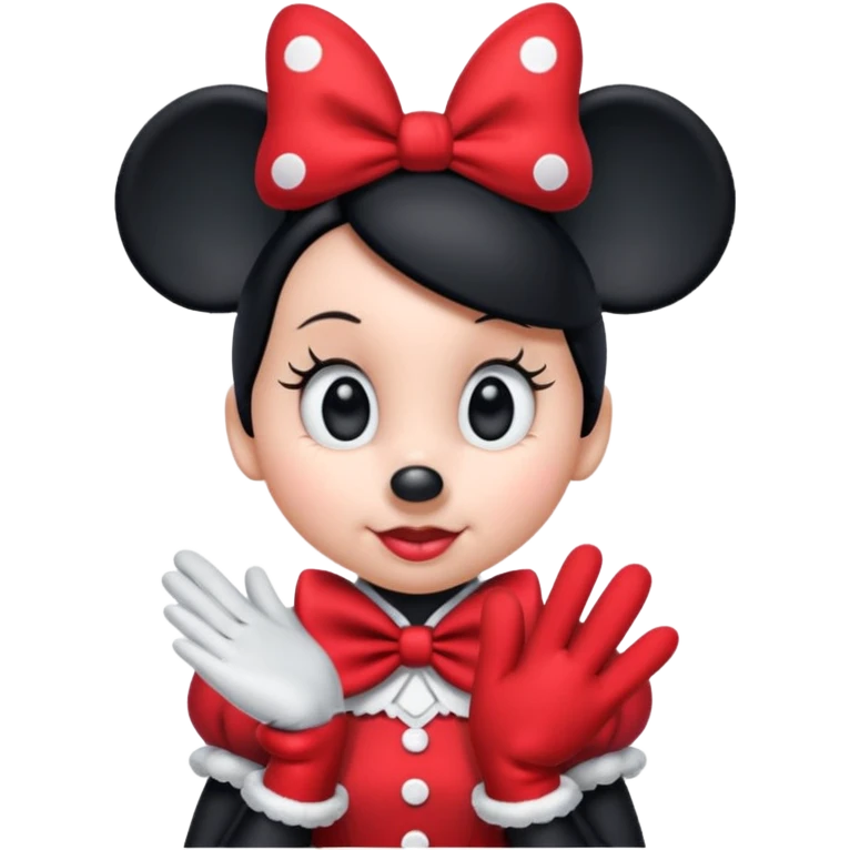 la minnie xon sus orejitas emoji